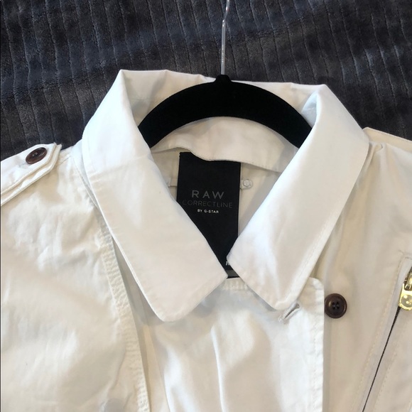 G-Star white jacket! M. NWOT! - Picture 8 of 10